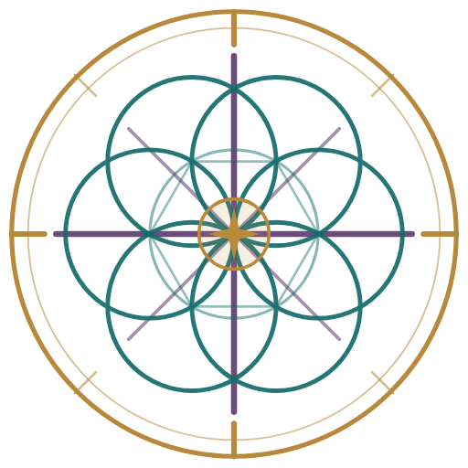 The Wayshower's Seal, the AstralEmpathy By Drew compass emblem